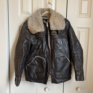 Vintage Schott Talon Zip Bomber Jacket